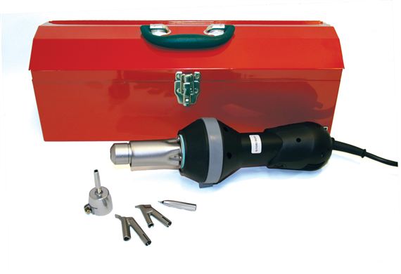 Forsthoff plastic welding kit, hot air welding kit