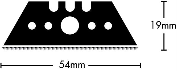 Replacement blades - Serrated - pkg/10