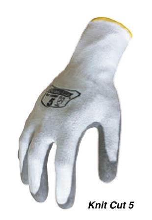 Knit Cut 5 Cut Resistant Polyethylene  Gloves, EN388 for Extreme cut hazards, 12 pack