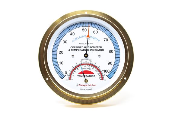 FISCHER TEMPERATURE / HUMIDITY INDICATOR