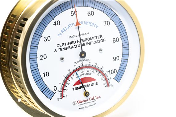 FISCHER TEMPERATURE / HUMIDITY INDICATOR