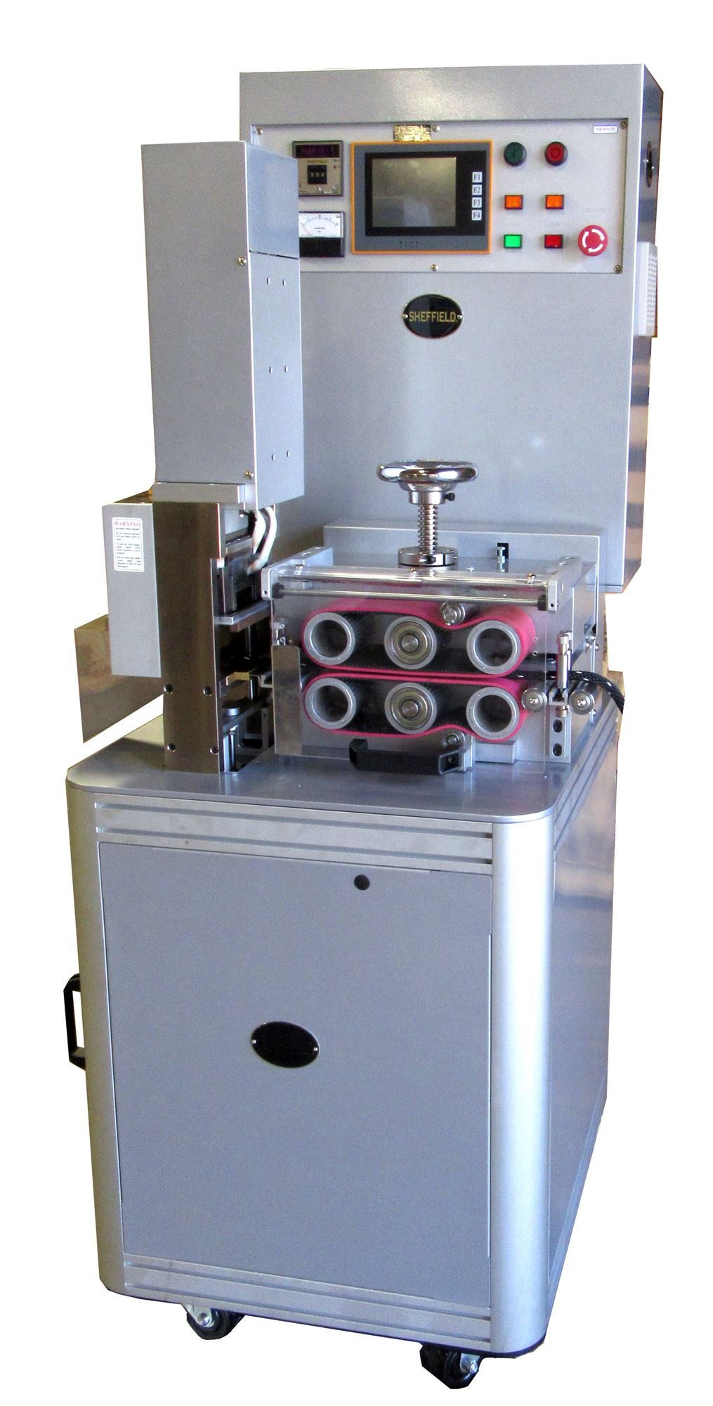 Automatic Rope Cutting Machine measures and cuts rope up to 1 1/2inch