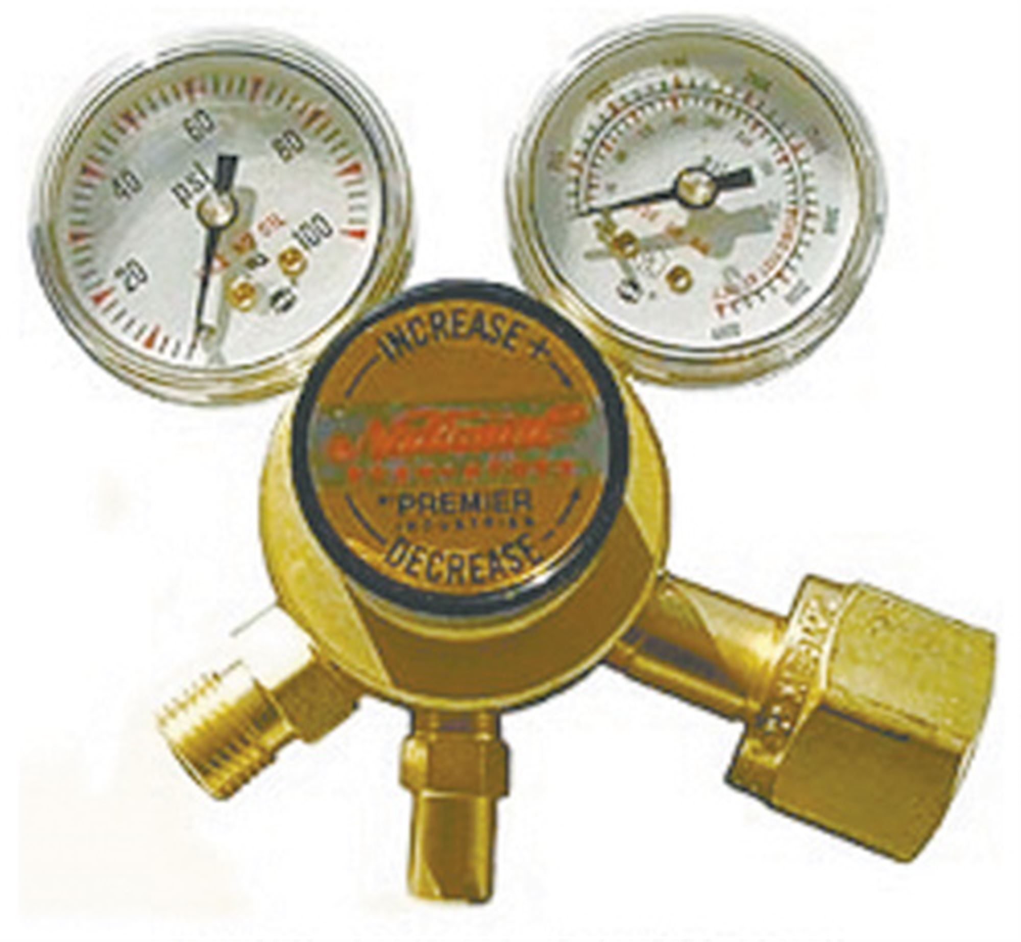 Regulator, Oxygen, with 0-4000 PSIG inlet gauge, 0-60 PSIG outlet gauge ...