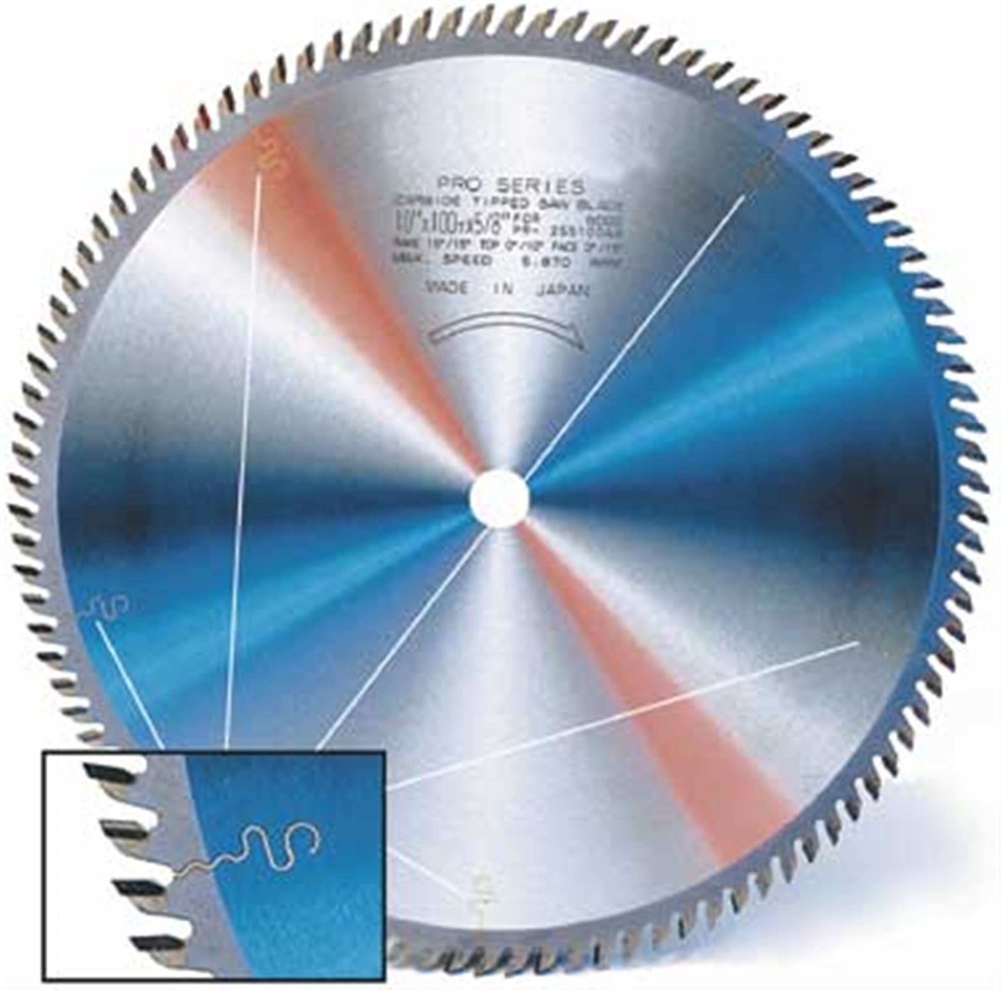 8 inch Thin Line Extruded 72 teeth saw blade Abbeon