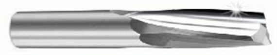 Solid Carbide Router Bits for Plastics. Double Edge "O" Flute Upcut - Series 5800.