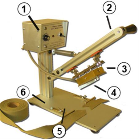 HotCutter Radius-Cut Hot Knife in stainless steel or brass