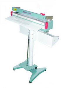 Impulse Foot Sealer (open throat) with cutter