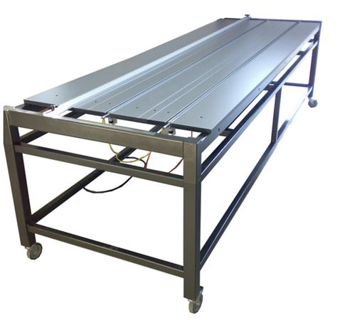 BENDING TABLE 10 FOOT, 1X BOTTOM TRAYS, 1 EV CONTROLLER