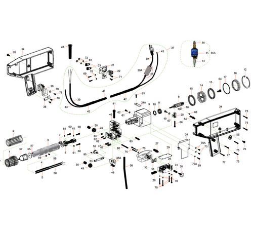 Drader Injectiweld plastic extrusion welder