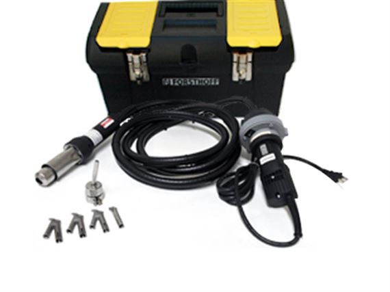 Forsthoff plastic welding kit, hot air welding kit