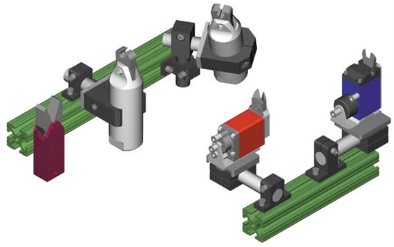 Universal Mounting Components for Nippers