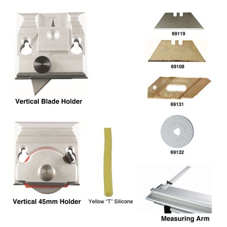 Vertical Graphik Blade Holder, Foster Keencut Sabre series cutters and stands