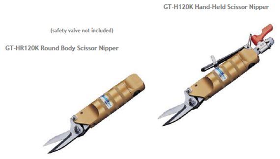 Scissor Nippers,  Round or Hand-held CALL FOR PRICING