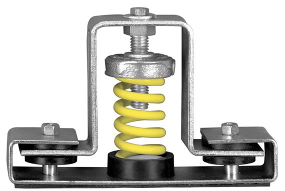 SLR 1-inch Deflection restrained spring mount - 400lb max