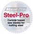 Steel-Pro Carbide Tipped Blades