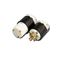 LOCKING CONNECTOR for use on cables and plugs. 2 Pole 3 Wire 30A-250V Blk/Wht